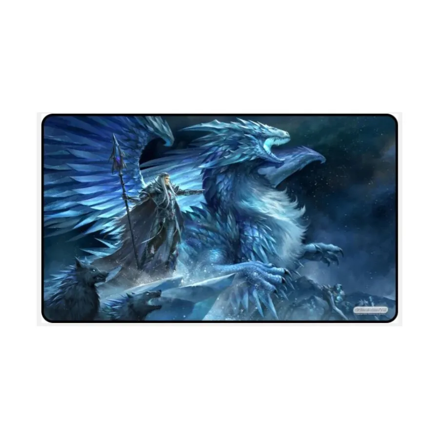 

Игровой коврик Frost Dragon (черный с прошивкой), Playmats (GamerMats)