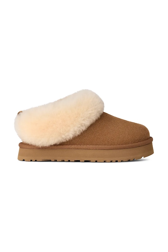

Детские замшевые тапочки TAZZELLE Ugg, коричневый