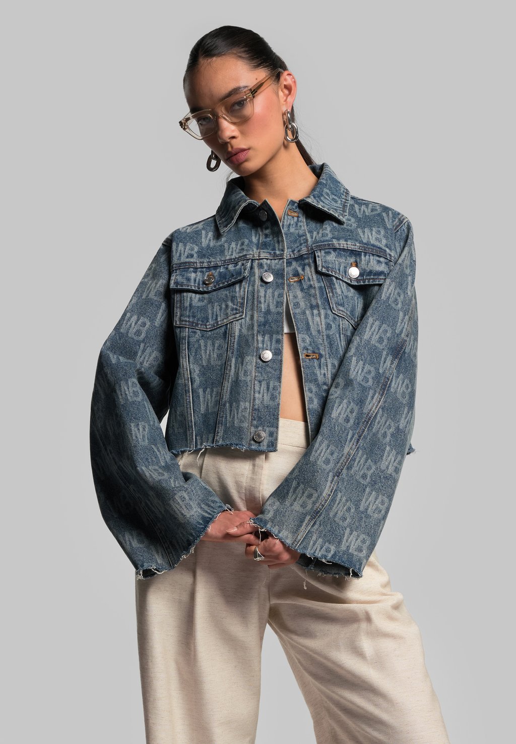 

Джинсовая куртка ANIKO DENIM JACKET WRSTBHVR, цвет Wb Classic Blue