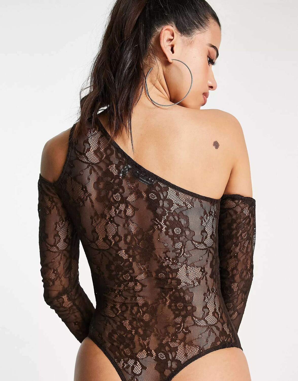 Фотосессия обворожительной Mya - Lace Bodysuit