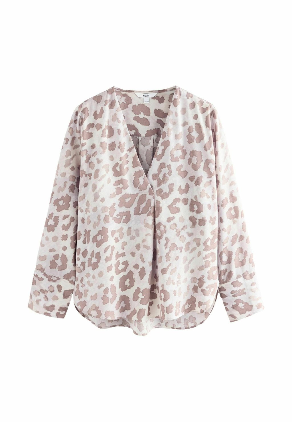 

Блуза LONG SLEEVE OVERHEAD V-NECK Next, мультиколор