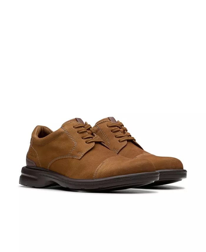 Коллекция  Мужские классические туфли Gessler с отделкой на носке Clarks, коричневый — фото 4