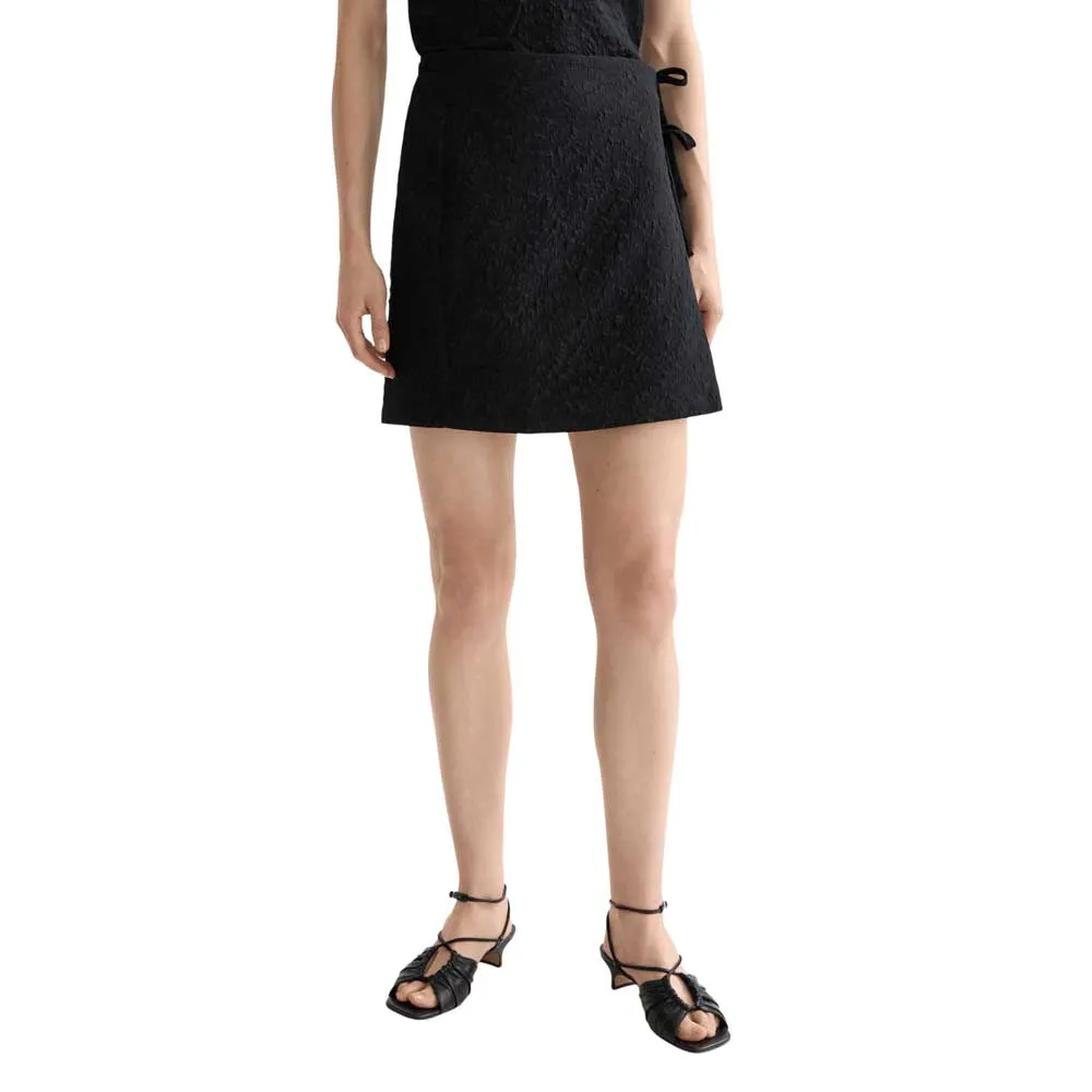 

Юбка Scotch & Soda Wrapped And Tied short, черный