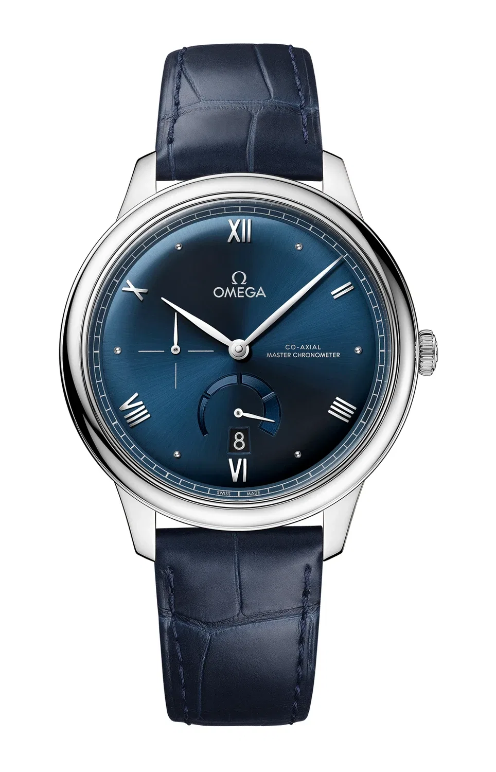 ДЕ ВИЛЬ ПРЕСТИЖ CO-AXIAL MASTER CHRONOMETER С ИНДИКАТОРОМ ЗАПАСА ХОДА 41 ММ - 434.13.41.21.03.002 OMEGA, черный