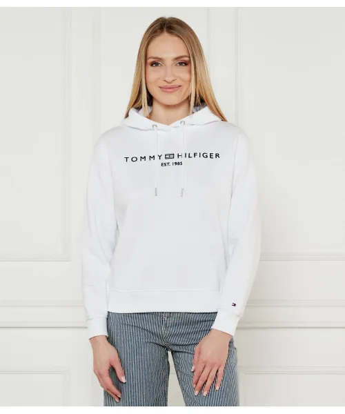 

Толстовка Regular fit Tommy Hilfiger, белый