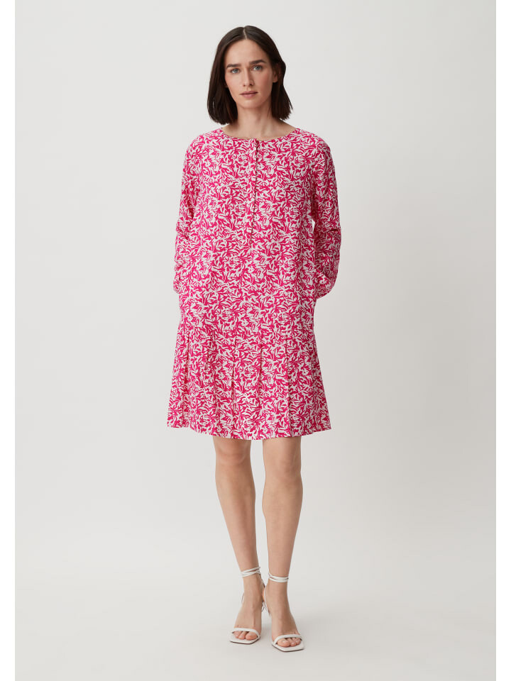 

Короткое платье comma Kleid kurz, цвет Pink-weiß