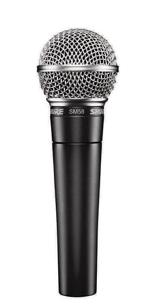 

Кардиоидный динамический вокальный микрофон Shure SM58 Handheld Cardioid Dynamic Microphone