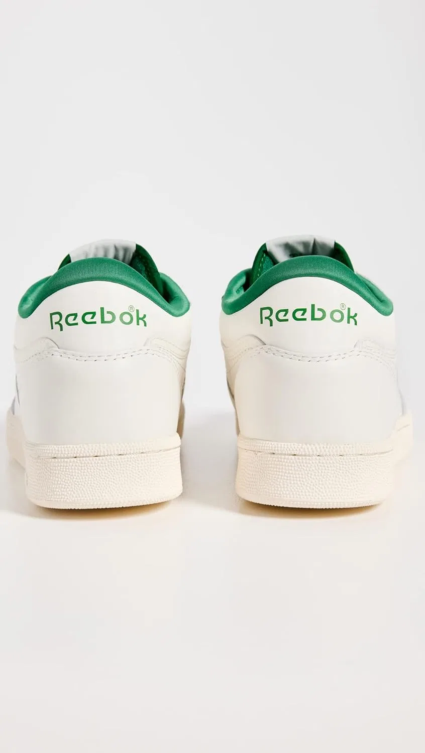 Кроссовки Reebok Unisex Adult Club C Mid II, Chalk Glen Green Classic White — фото 4