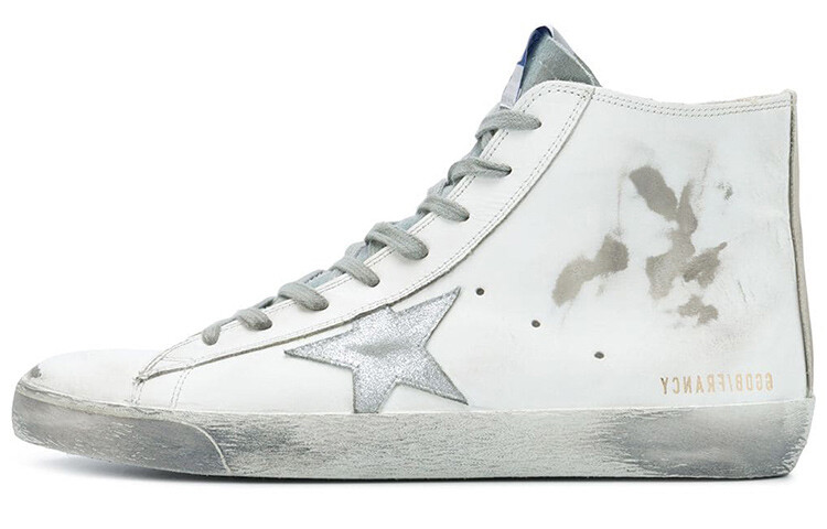 

Мужские кеды Golden Goose высокие, белый