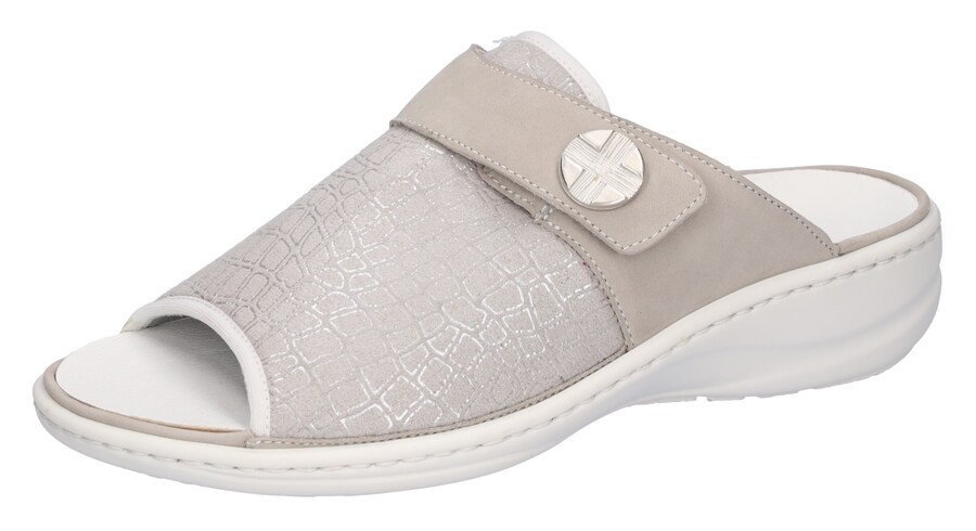 Мюли WALDLÄUFER, цвет Taupe/Light grey