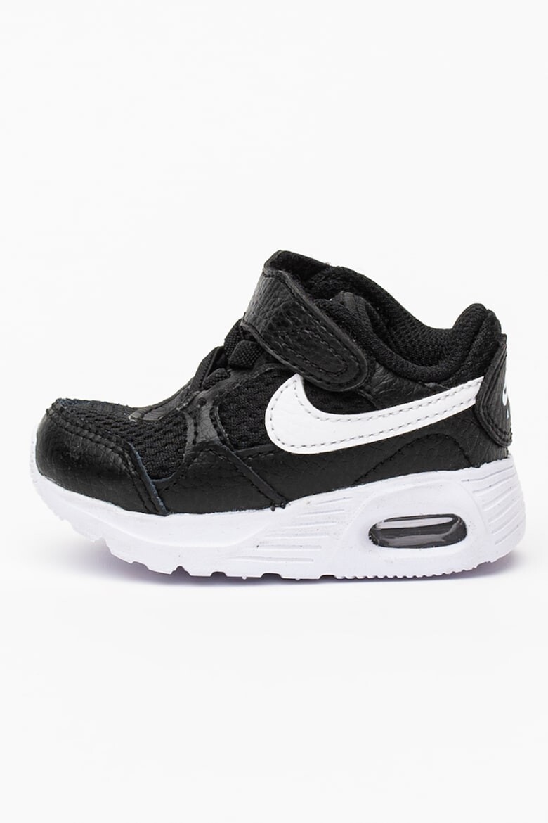 

Кроссовки Air Max SC с липучкой и кожей Nike, черный