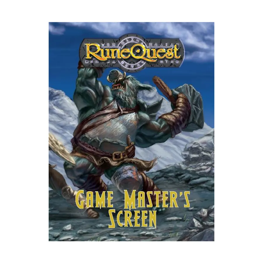 

Экран мастера игр, RuneQuest (Mongoose Publishing)