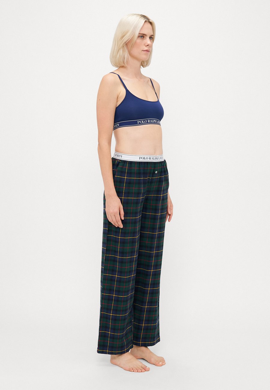Пижамные брюки Polo Ralph Lauren SLEEP PANTS, Dark Green/Dark Blue — фото 4