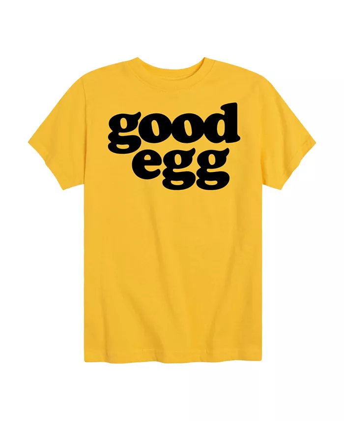 

Футболка для мальчиков с принтом "Good Egg" на Пасху Hybrid, желтый