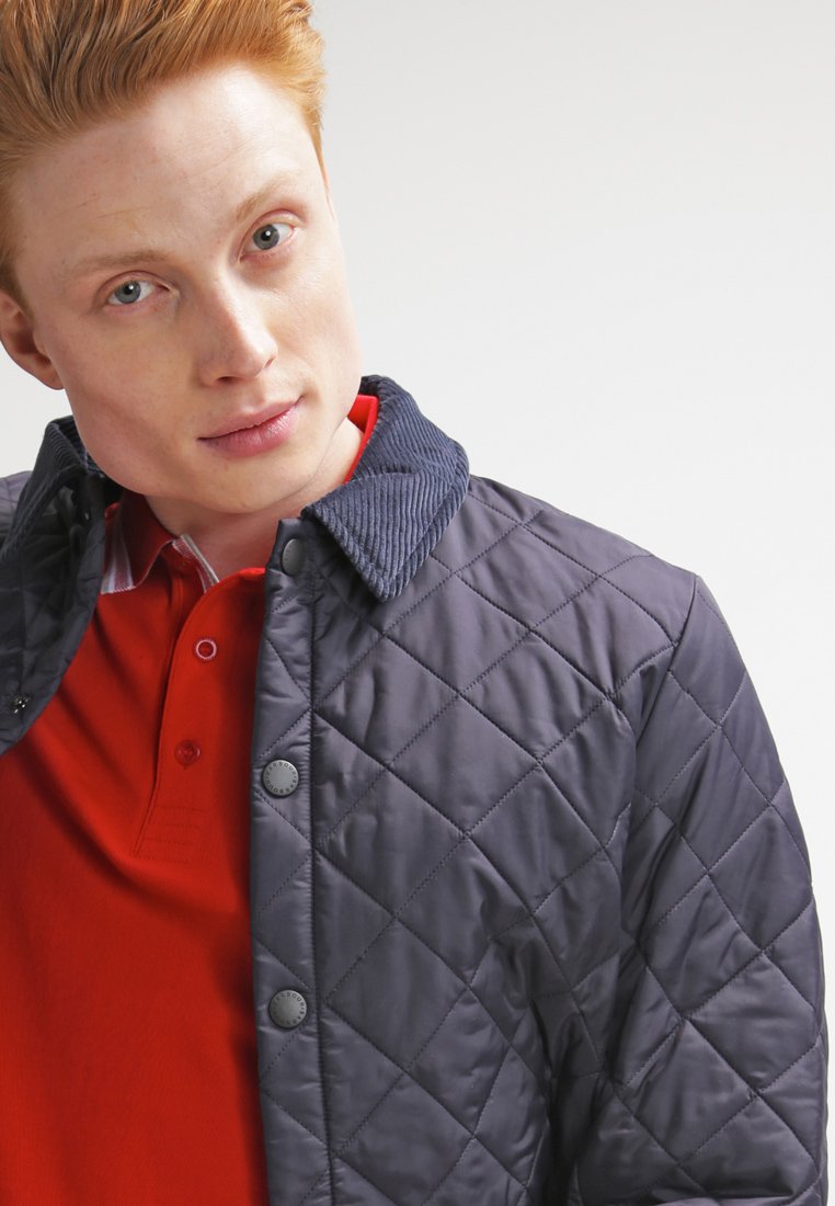 

Легкая куртка Heritage Liddesdale Quilt Barbour, темно-синяя