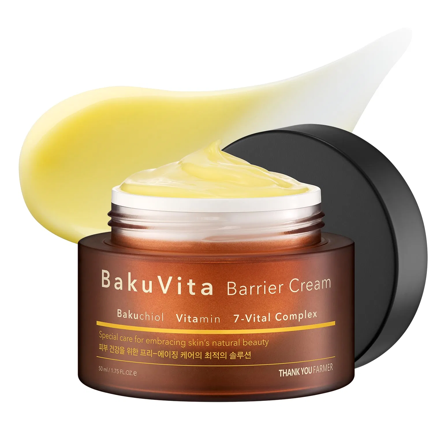 Крем для лица Thankyou Farmer — Веганский дневной и ночной «BakuVita Barrier Cream» от