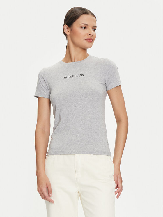 

Футболка slim fit W4YI01 J1314 Guess Jeans, серый