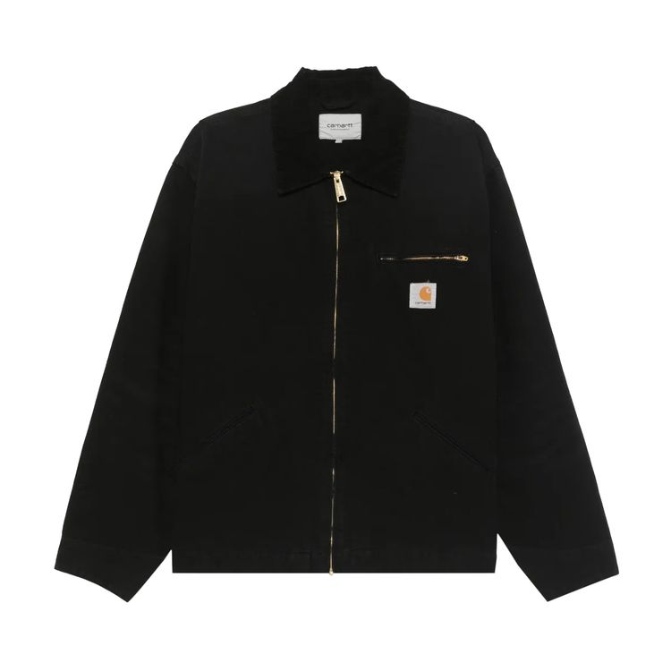 

Куртка Carhartt WIP OG Detroit Jacket 'Black/Black', черный