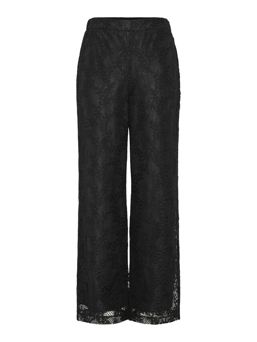 

Тканевые брюки PIECES Wide leg Pants, черный