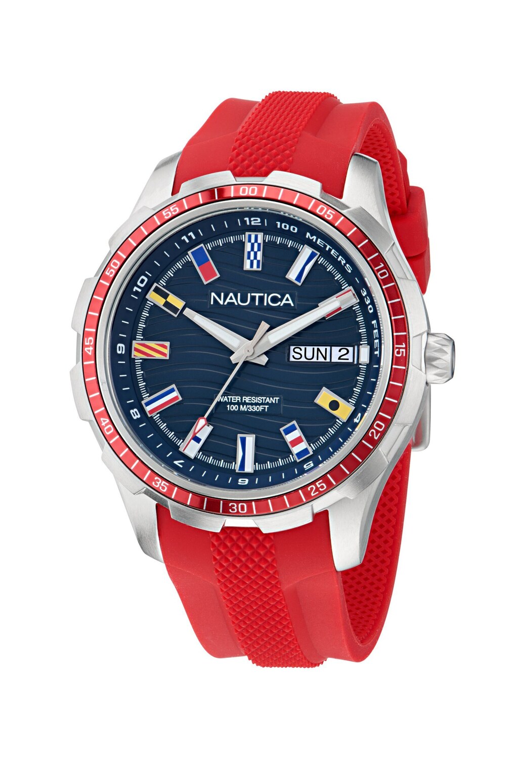 

NAUTICA Часы Analog 'NST EVERYDAY' в красном цвете