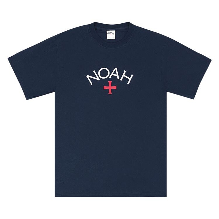 

Футболка Noah Core Logo T-Shirt Navy, синий