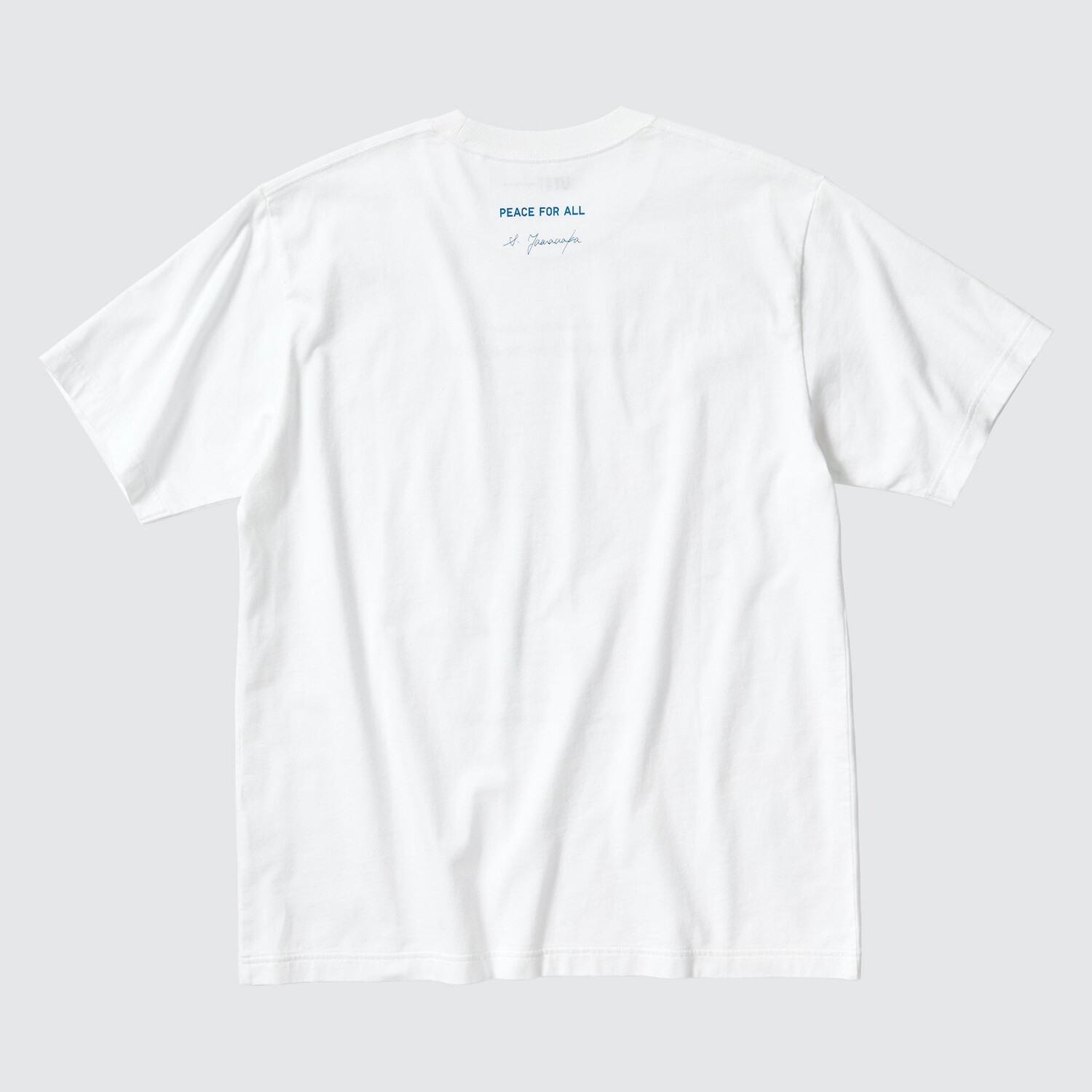 Футболка Peace For All Shinya Yamanaka Uniqlo, белый — фото 3
