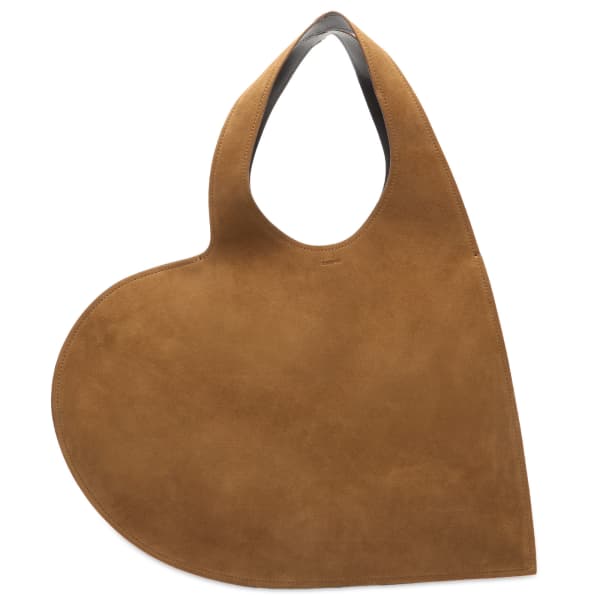 

Сумка с двойным сердцем Coperni, коричневый dark