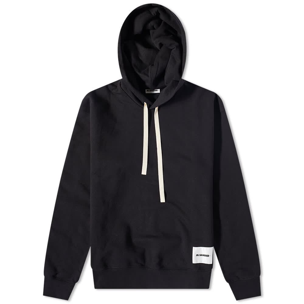 

Толстовка с нашивкой-логотипом Jil Sander Plus Popover, черный