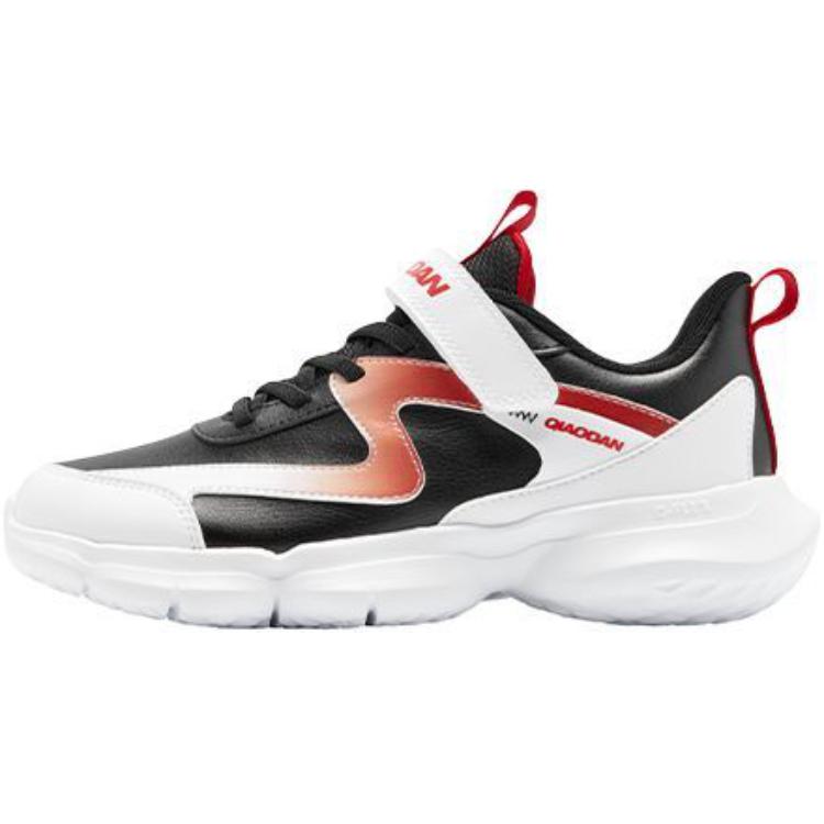 

QIAODAN Износостойкие низкие детские кроссовки для бега Black Red для подростков