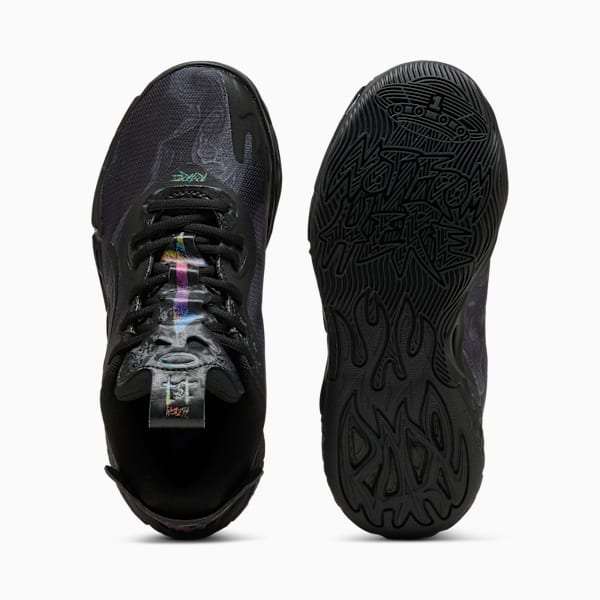 Баскетбольные кроссовки для больших детей Puma X Lamelo Ball Mb.04 Lo Team, черный — фото 4