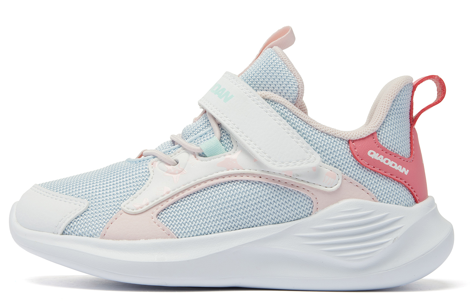 

Детские кроссовки PS Low-top Dream Blue/Frost Pink Qiaodan, голубой