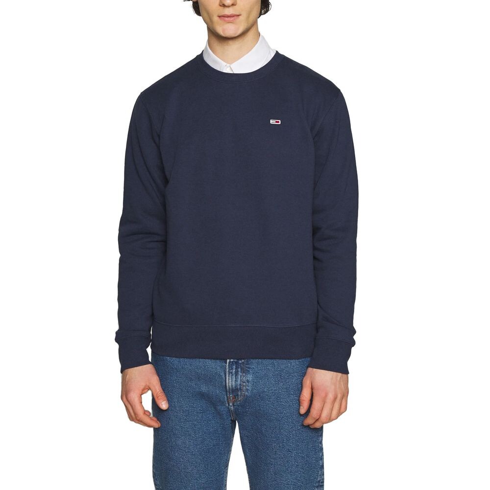 

Синий хлопковый свитер Tommy Jeans