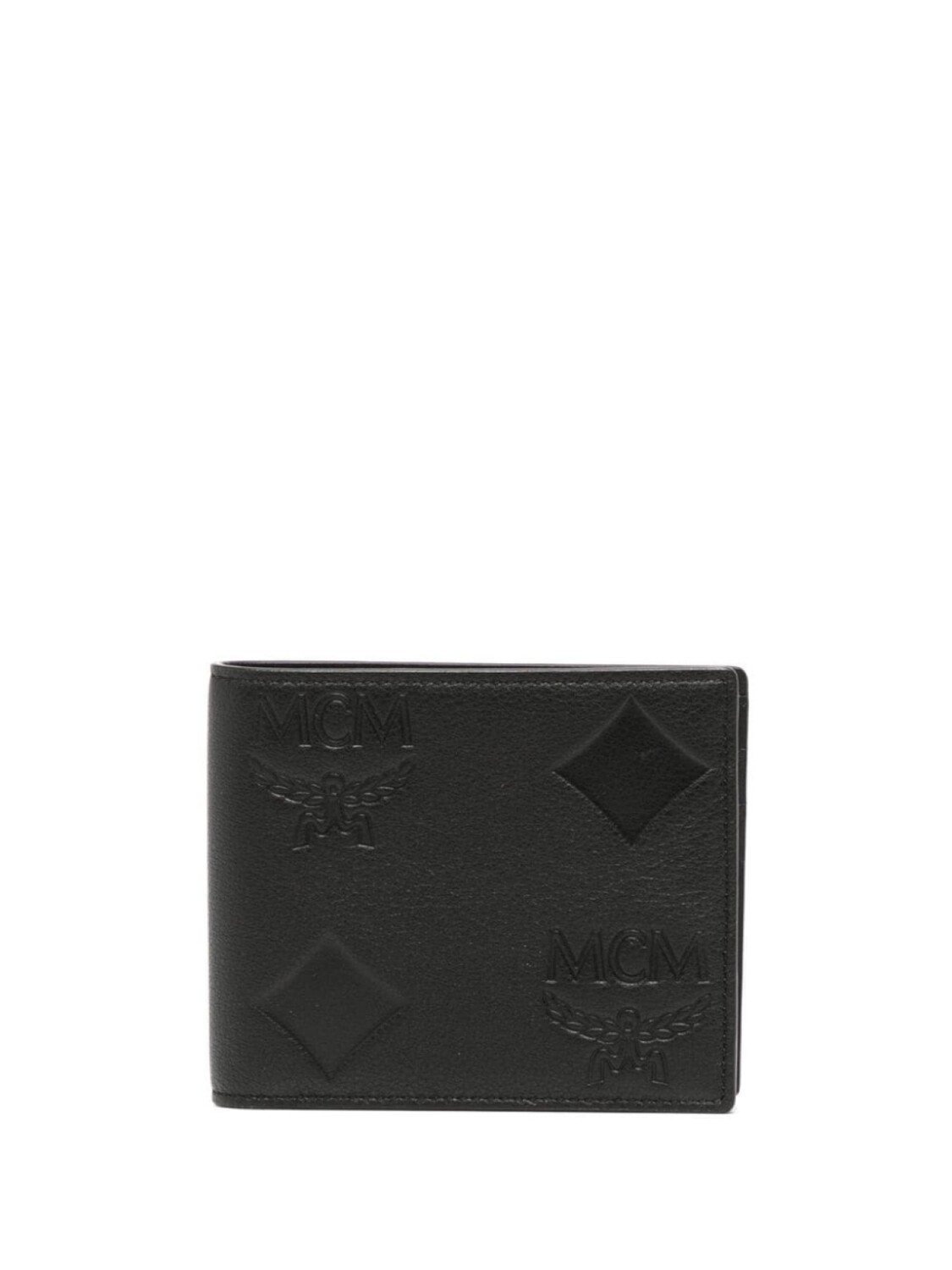 

Кошелек Aren Maxi с монограммой MCM, черный