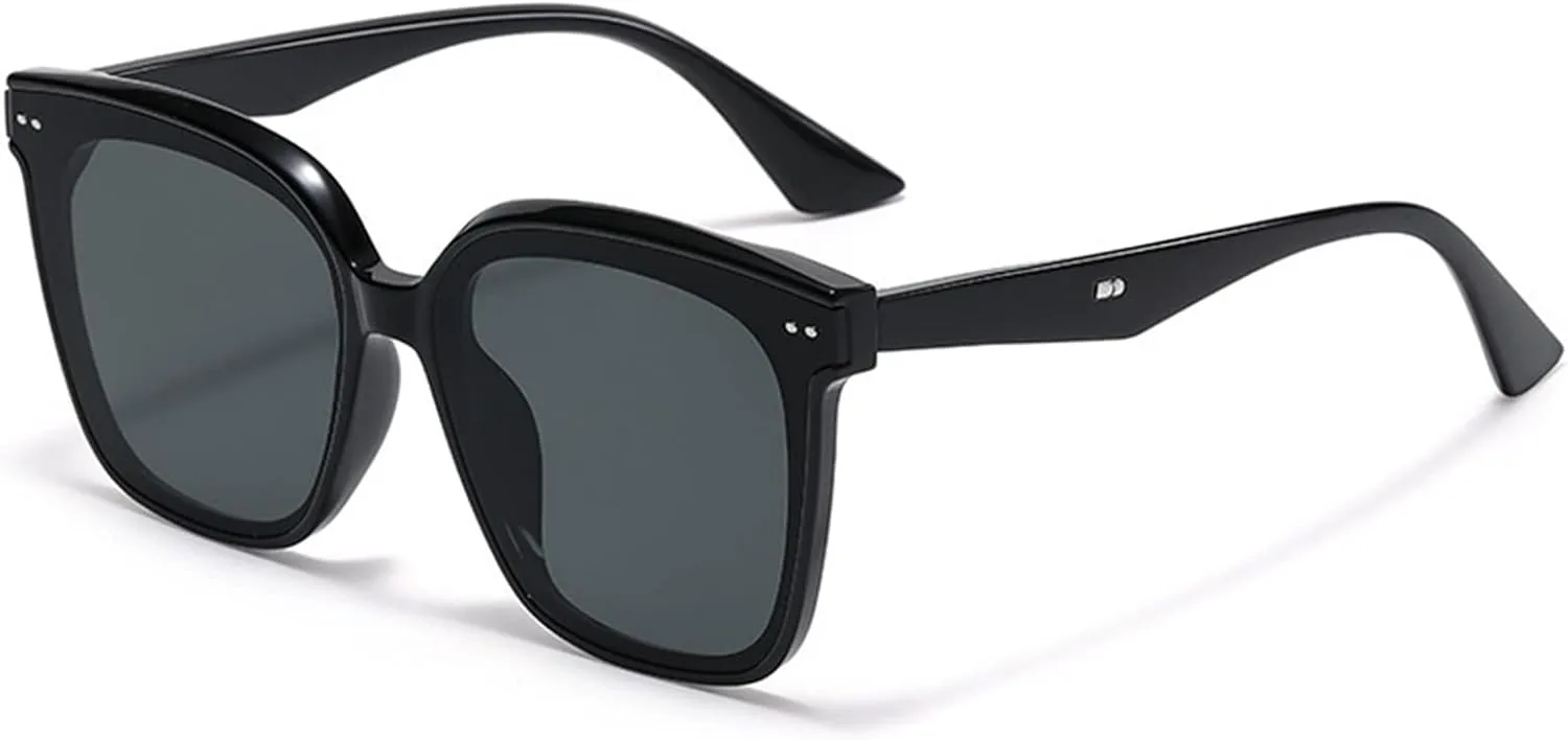 

Солнцезащитные очки XINXIN в квадратной оправе большого размера, декоративные очки для отдыха на природе, для мужчин и женщин (Цвет: A, Размер: Средний), A