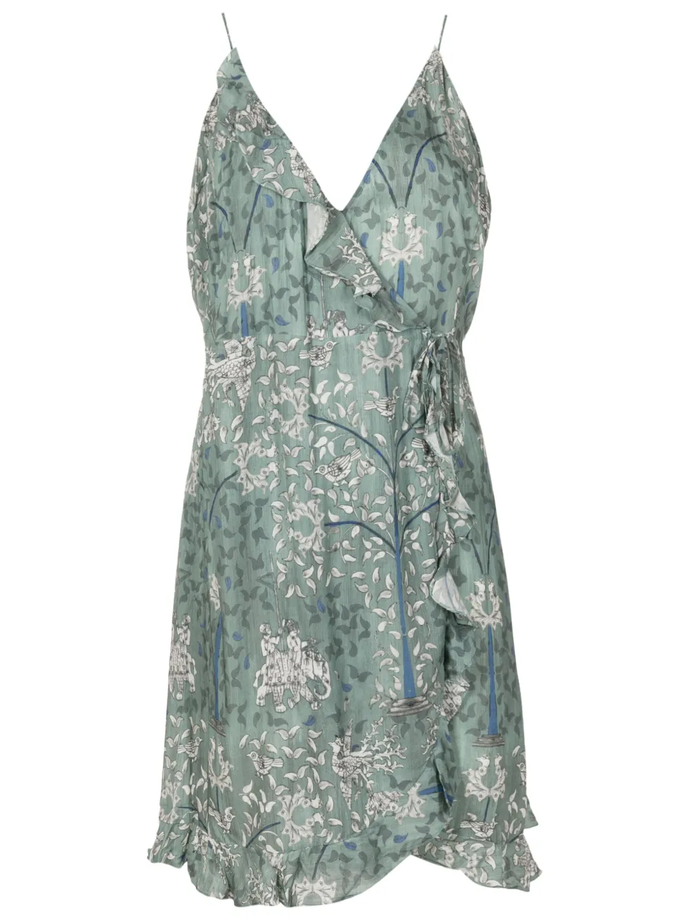 

Платье мини Martimer с принтом Clube Bossa, синий