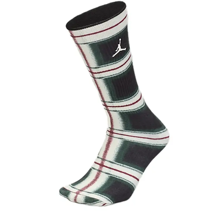 EverydayEssentials Носки 1 упаковка Black/School Team Red/Canyon Green/Canvas Детские Возраст 3-7 лет Jordan, 1 Pack (черный/красный/зеленый) — фото 3