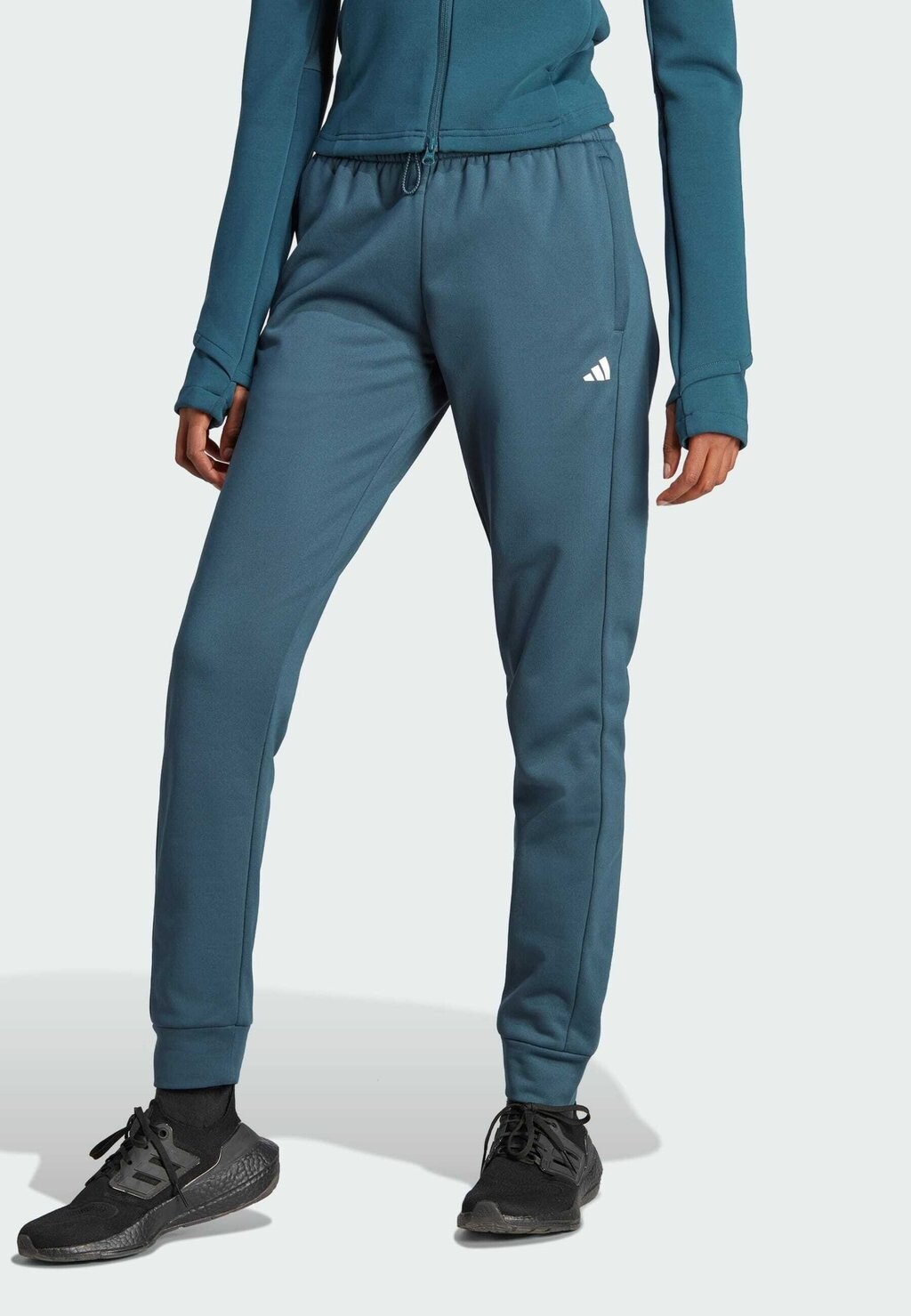 

Спортивные брюки AEROREADY GAME AND GO REGULAR TAPERED adidas Performance, бирюзовый