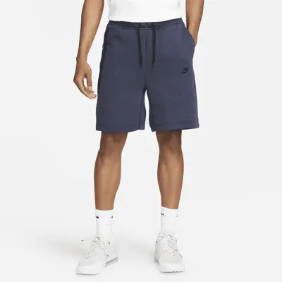 

Шорты Nike Sportswear Tech Fleece, цвет Obsidian Heather/Black