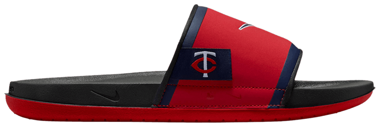 

Шлепанцы Nike NFL x Offcourt Slide 'Minnesota Twins' 2024, красный