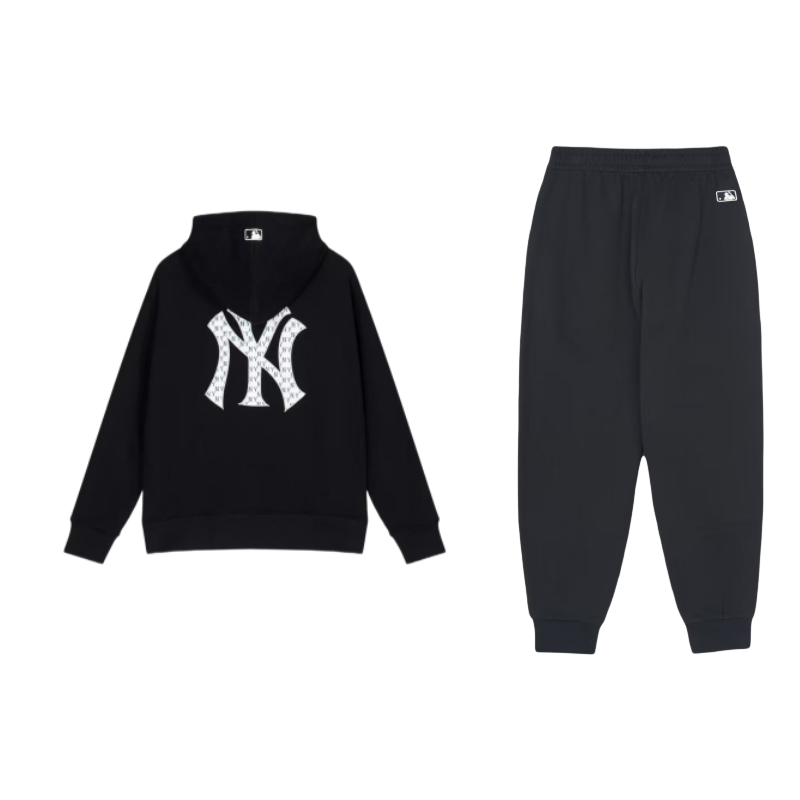

MLB Повседневная спортивная одежда унисекс, цвет "Old Flower" от New York Yankees, черный