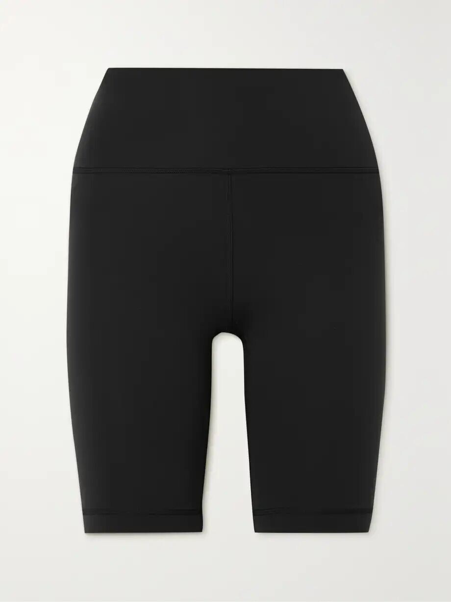 

Шорты с высокой посадкой Wunder Train Lululemon, черный