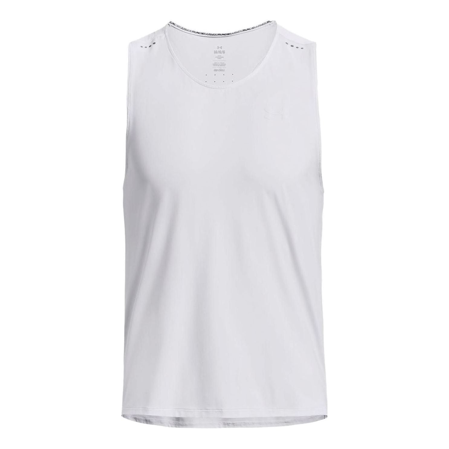 

Топ Under Armour Iso-Chill Laser Running Tank 'White'
