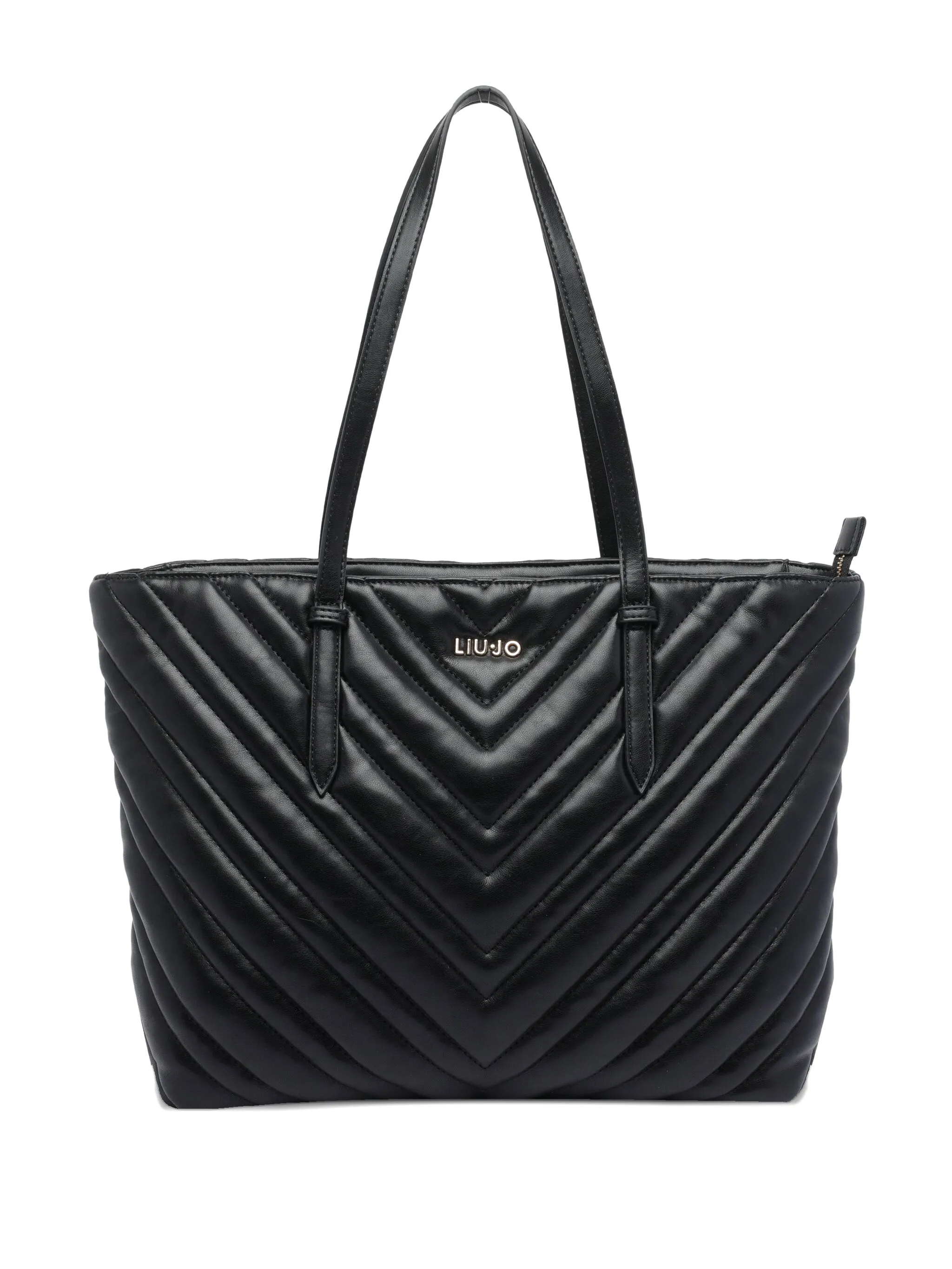 

Стеганая сумка-тоут Liu Jo, черный