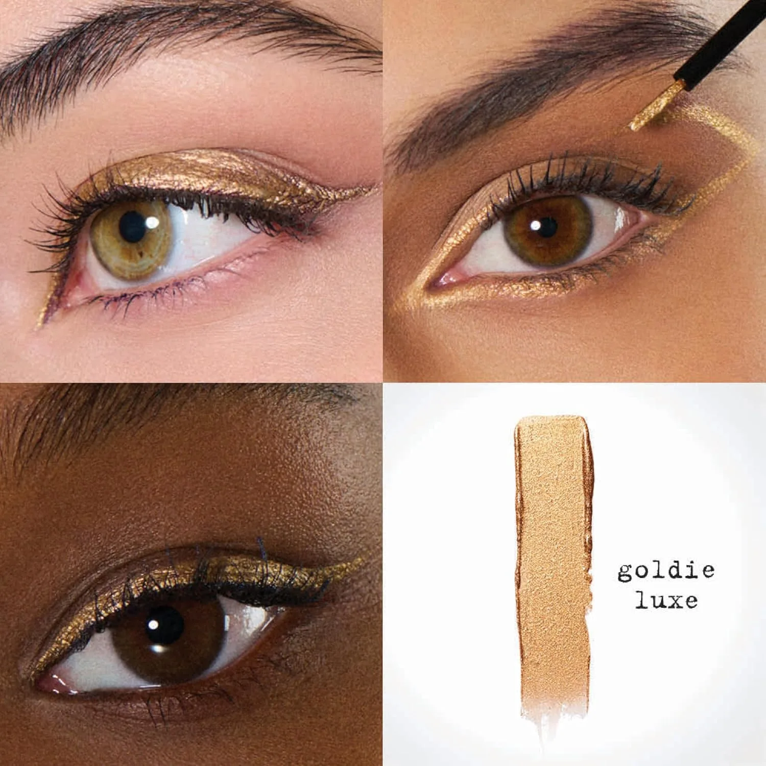 Жидкая подводка для глаз Inkwear STAY ALL DAY Stila, Goldie Luxe — фото 4