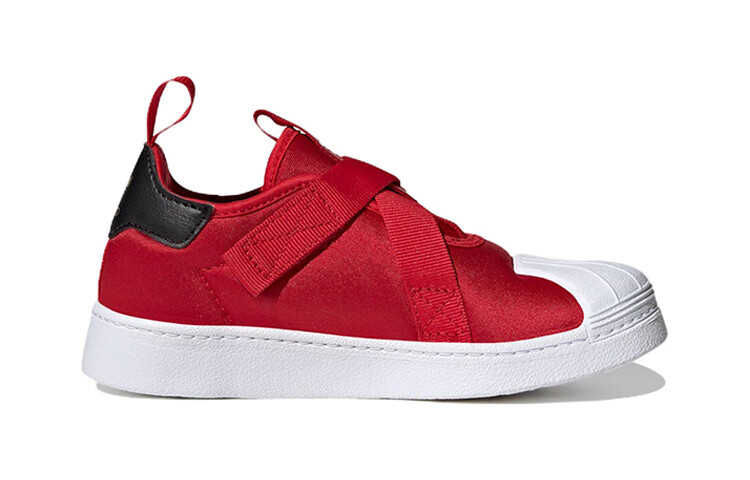 Кроссовки Adidas Superstar 360 Little Kid 'Scarlet White Gold' — фото 2