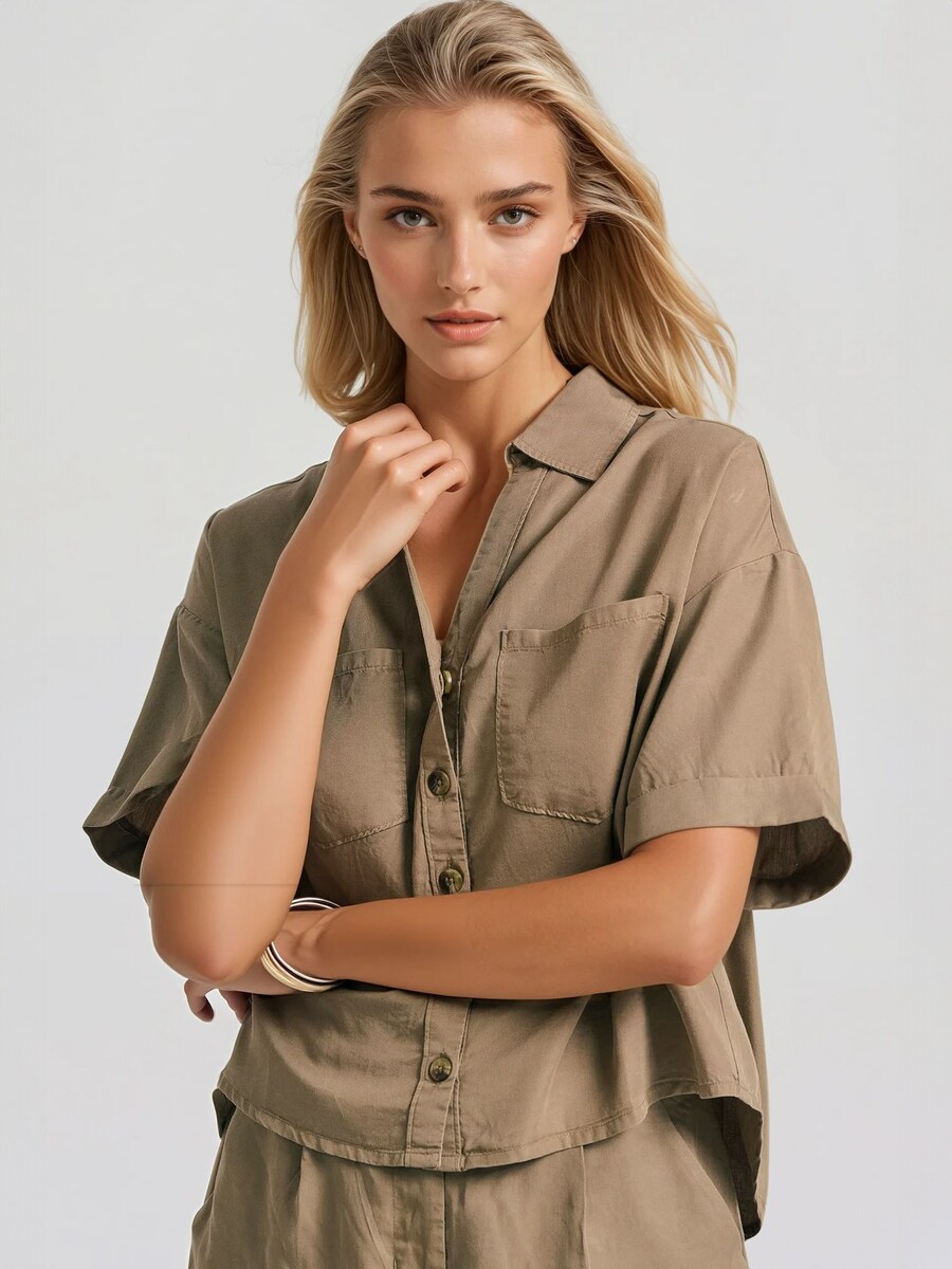 

Блуза Funky Buddha, Khaki