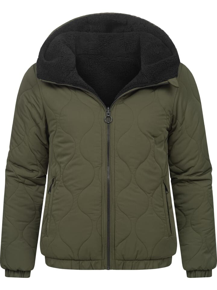 

Пуховик ragwear Qaria, цвет dark olive
