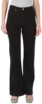 

Женские джинсы Black Tape с высокой посадкой и расклешенным низом