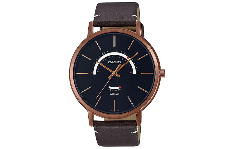 

CASIO Часы Men Standard Series Black Watch MTP-B105RL-1AV