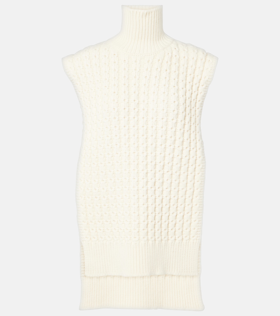 

Шерстяной жилет-свитер Alaïa, Ivoire